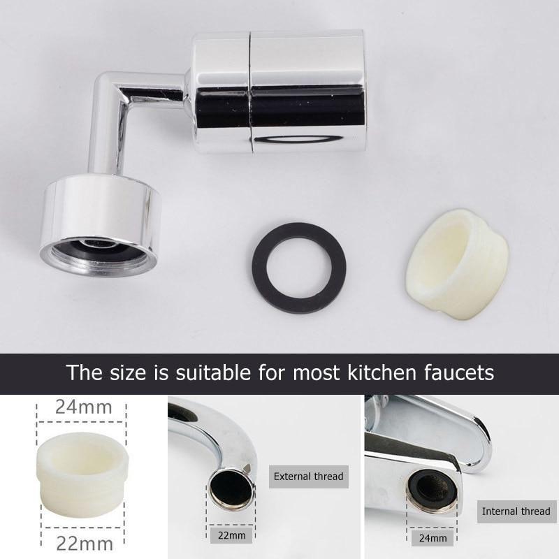 Dual Water Function Kitchen Faucet Aerator